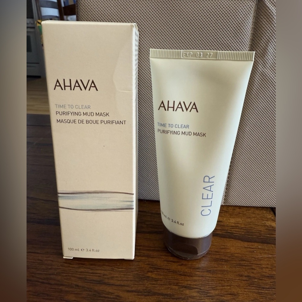 AHAVA Time to Clear Purifying Mud Mask 3.4 Fl Oz